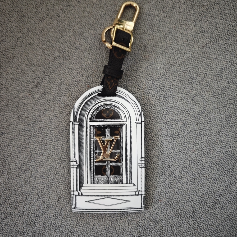 Louis Vuitton X Fornasetti Luggage Tag